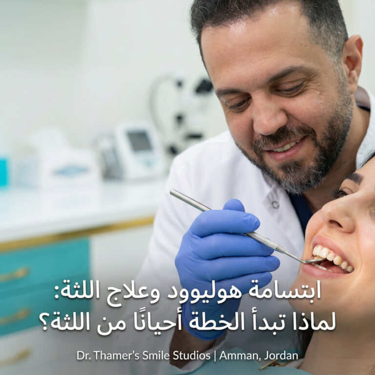ابتسامة هوليوود وعلاج اللثة: لماذا تبدأ الخطة أحيانًا من اللثة؟