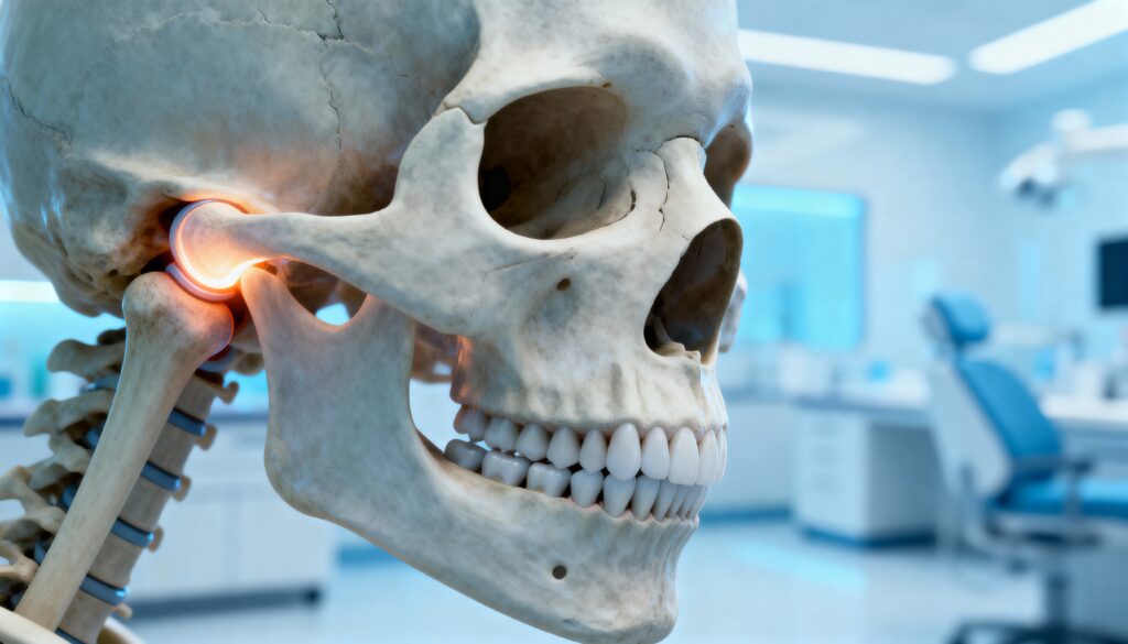 ألم الفكّ الصدغي (TMJ): متى يكون الصداع سببه المفصل وليس الدماغ؟